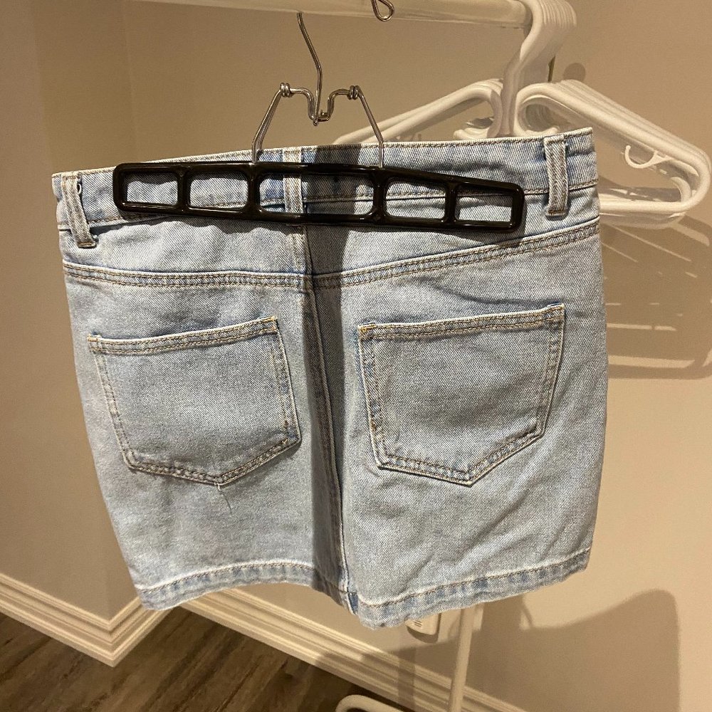 Mini Denim Skirt